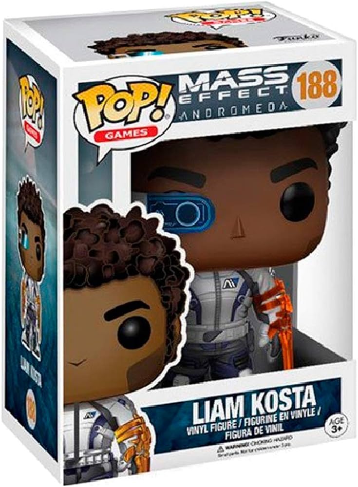 Mass Effect: Liam Kosta (188) - Funko Pop! Vinyl