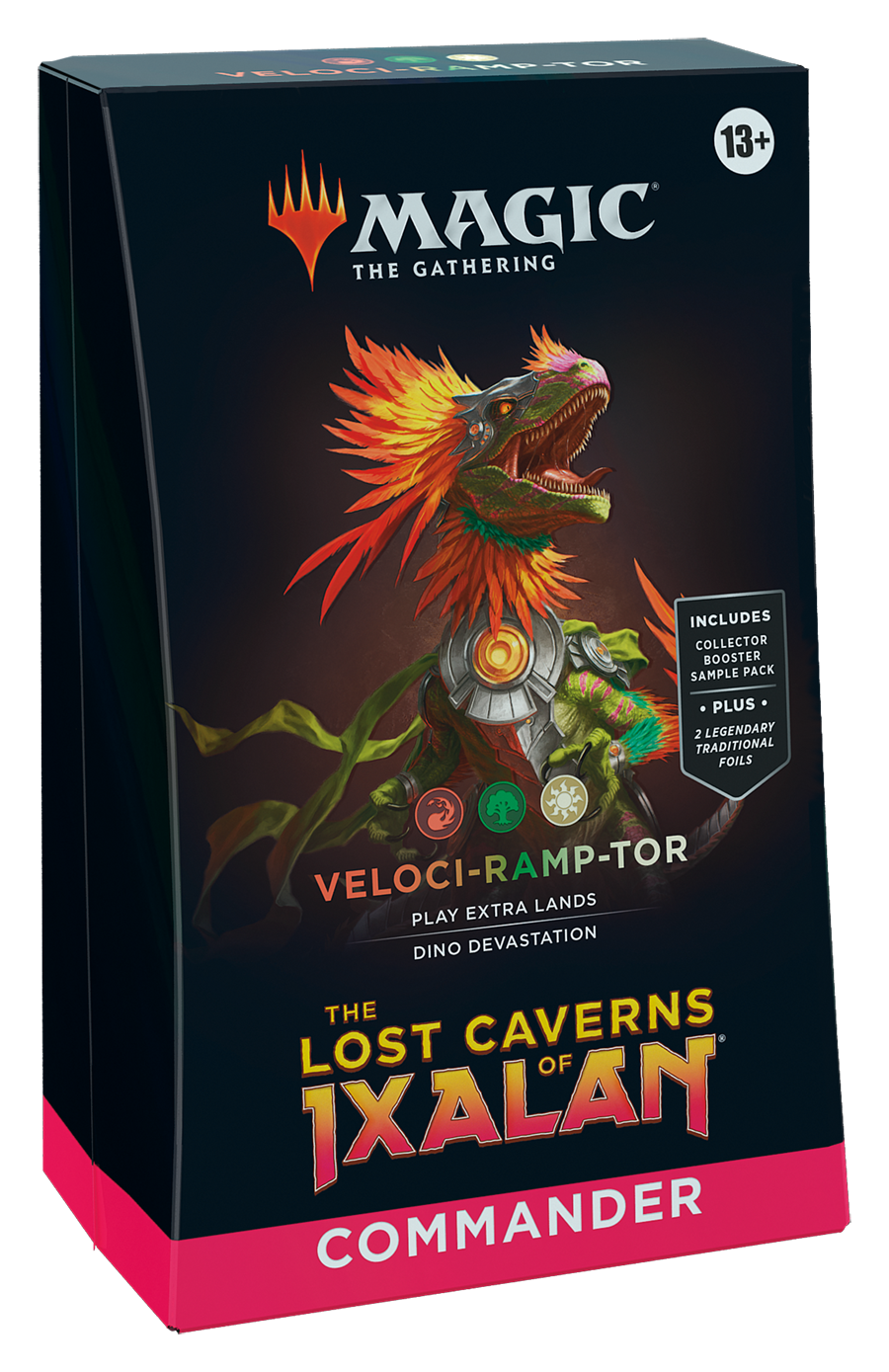 Magic the Gathering: The Lost Caverns Of Ixalan -Commander: Veloci-Ramp-Tor