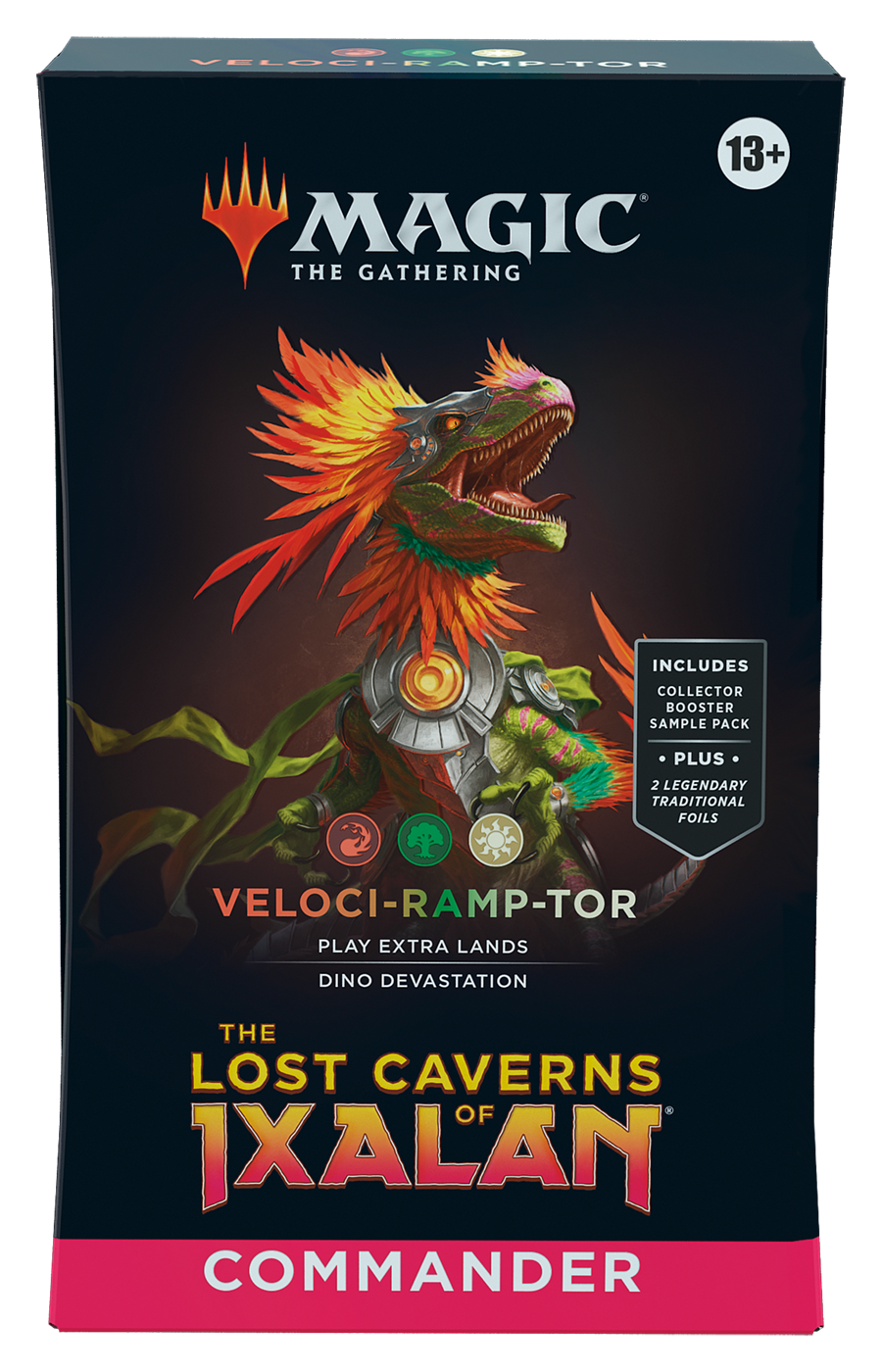 Magic the Gathering: The Lost Caverns Of Ixalan -Commander: Veloci-Ramp-Tor