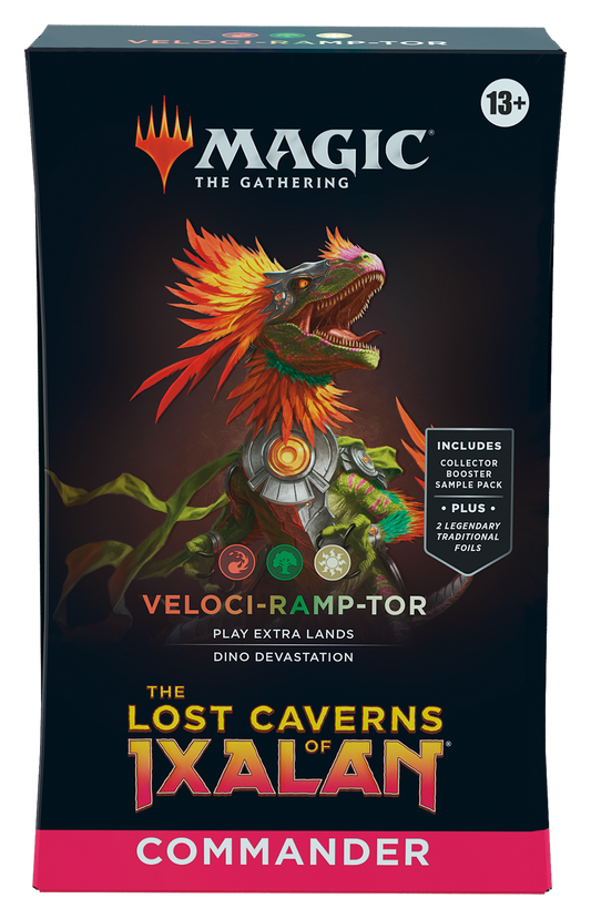 Magic the Gathering: The Lost Caverns Of Ixalan -Commander: Veloci-Ramp-Tor