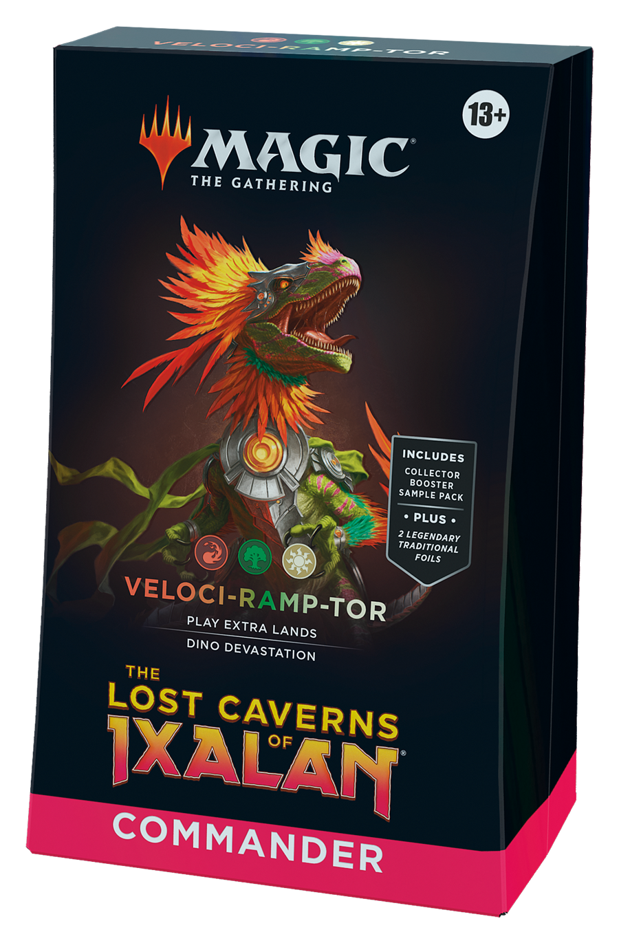 Magic the Gathering: The Lost Caverns Of Ixalan -Commander: Veloci-Ramp-Tor