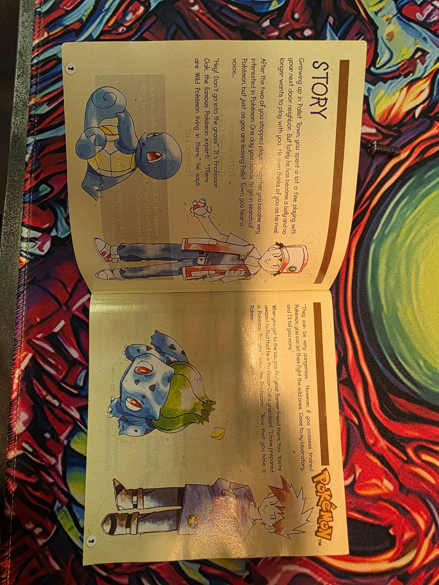 1999 Pokemon yellow trainer guide/rule book 2nd hand average condition