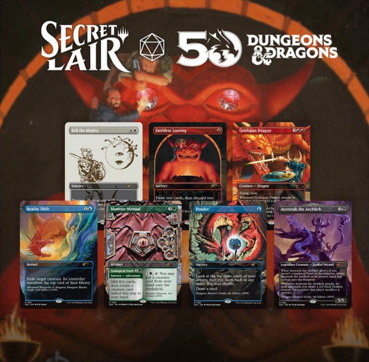 Magic Secret Lair x Dungeons & Dragons: An Exhibition of Adventure - Rainbow Foil